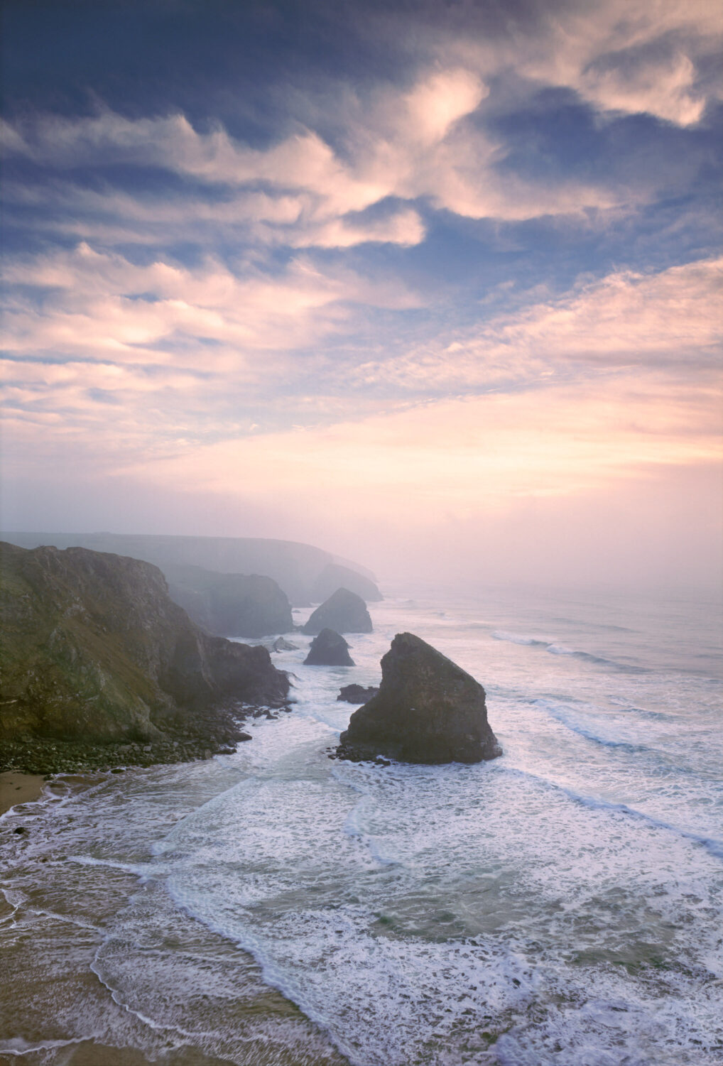 Bedruthan sunset